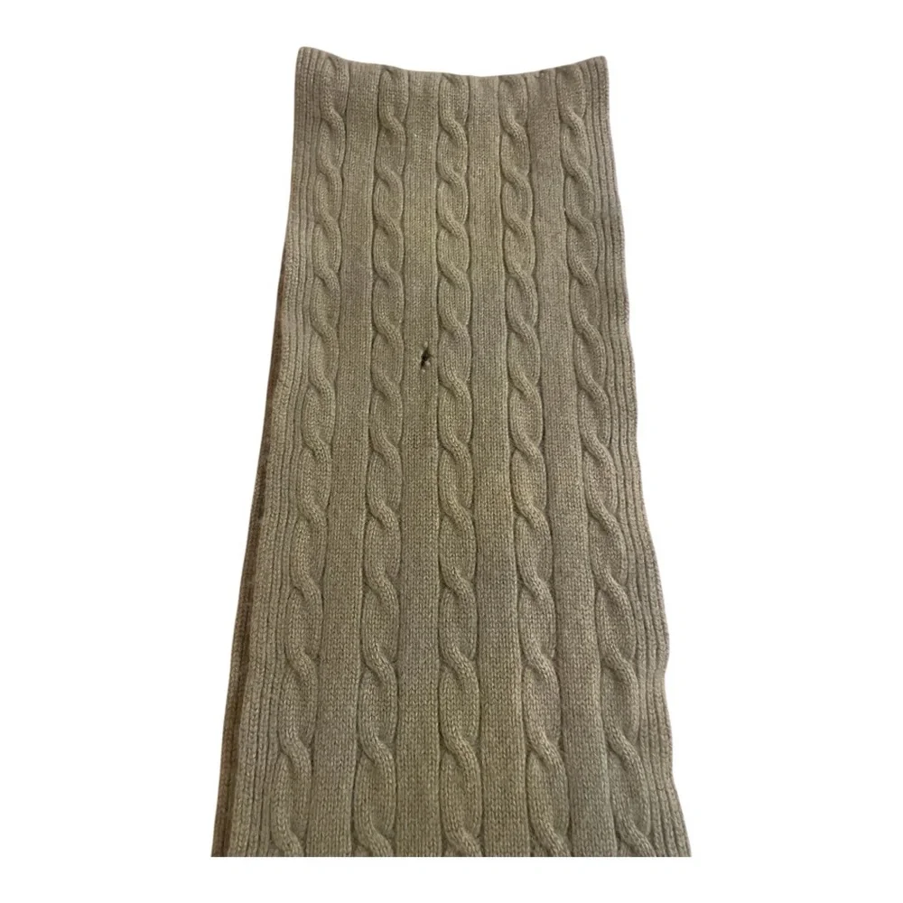 Brooks Brothers Cashmeres Scarf Tan - Picture 6 of 12